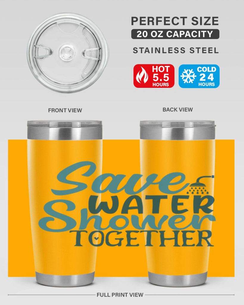 save water shower together 60#- bathroom- Tumbler