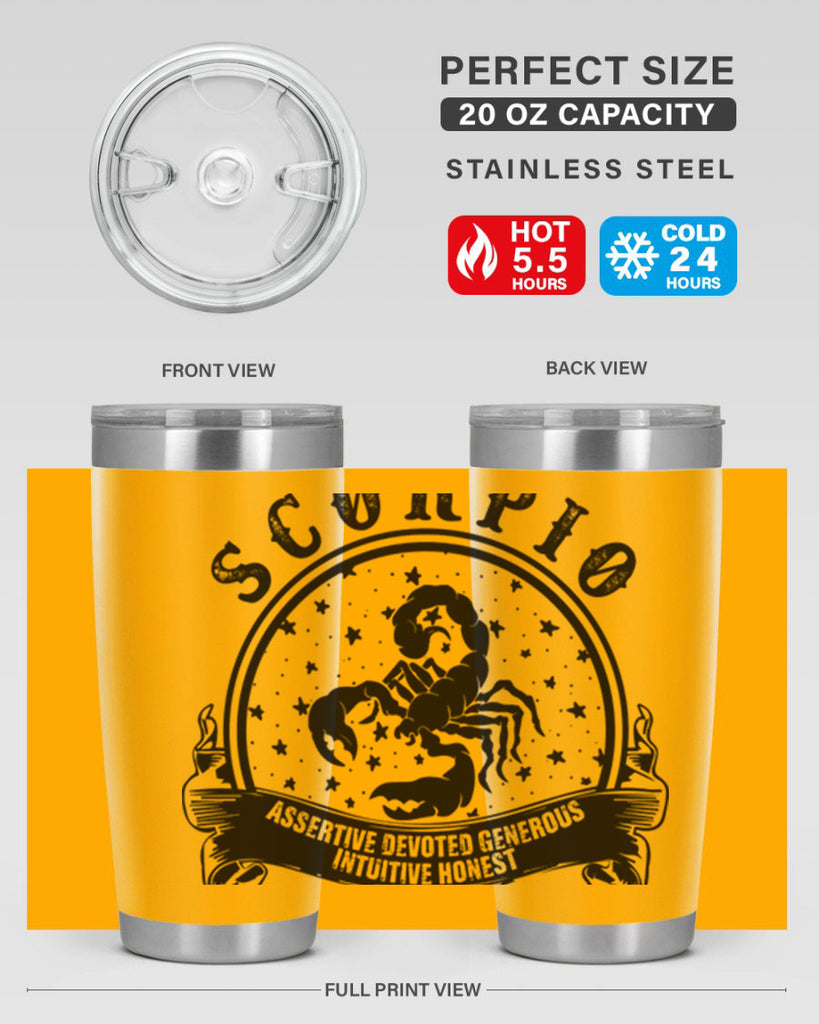 scorpio 29#- zodiac- Tumbler