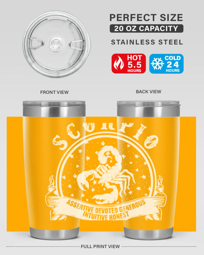 scorpio 30#- zodiac- Tumbler