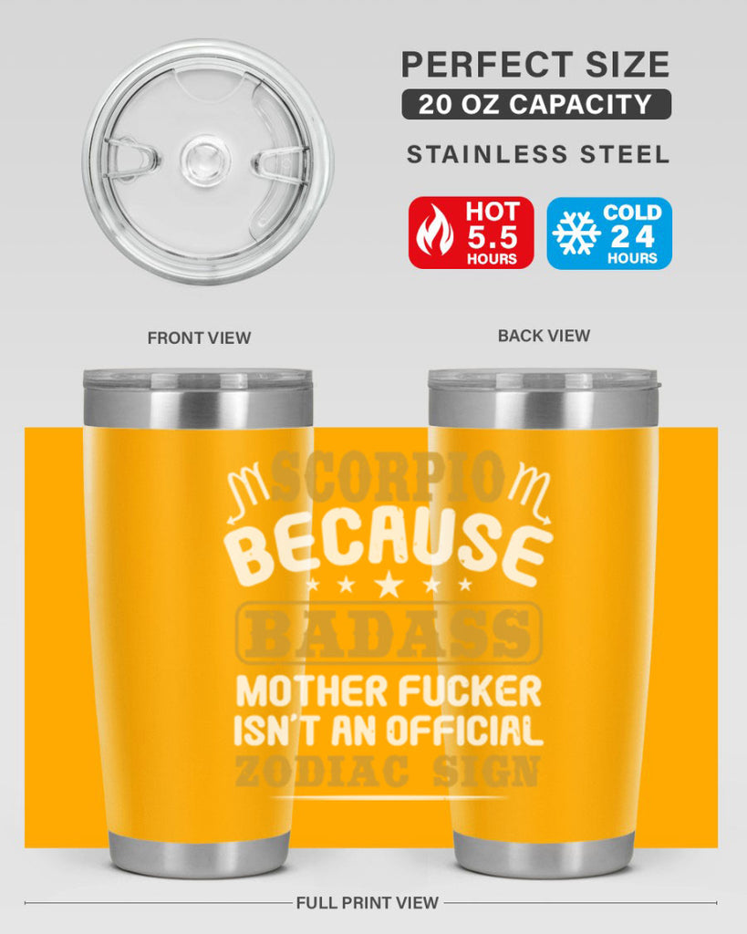 scorpio 432#- zodiac- Tumbler