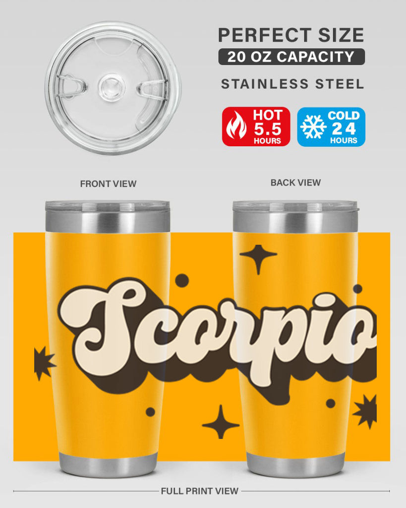 scorpio 454#- zodiac- Tumbler