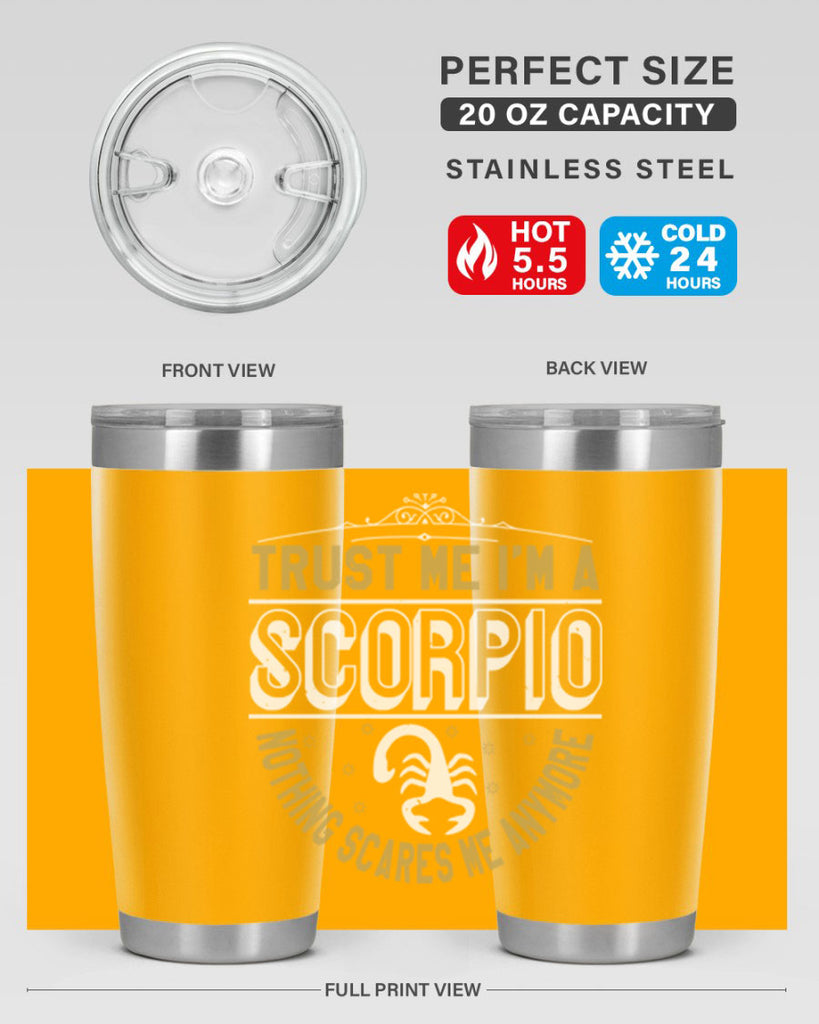 scorpio 458#- zodiac- Tumbler