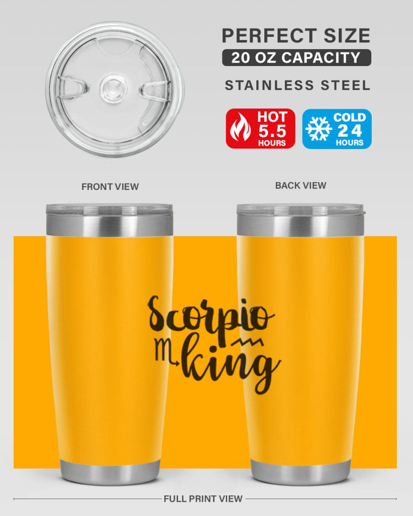 scorpio king 433#- zodiac- Tumbler