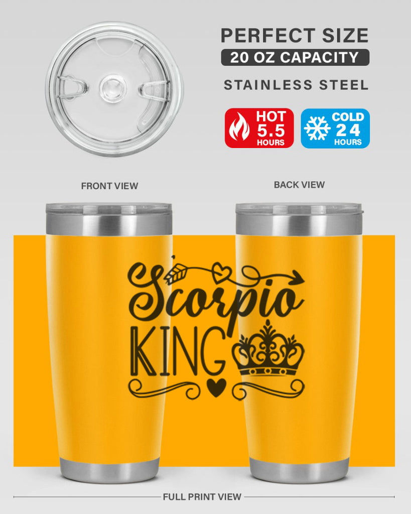 scorpio king 443#- zodiac- Tumbler