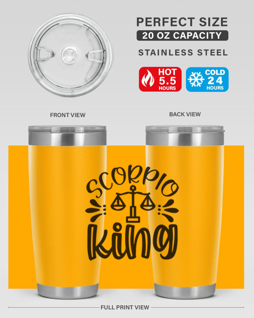 scorpio king 444#- zodiac- Tumbler