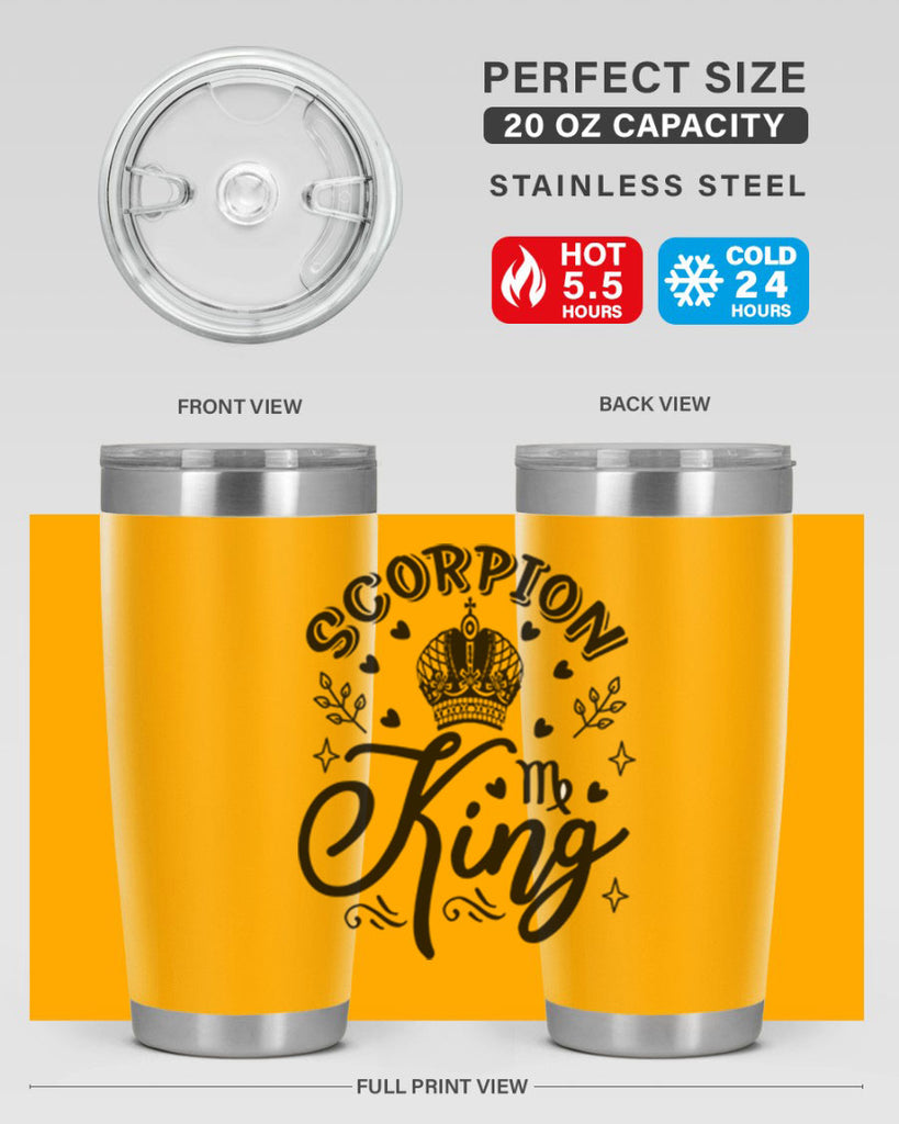 scorpio n king 465#- zodiac- Tumbler