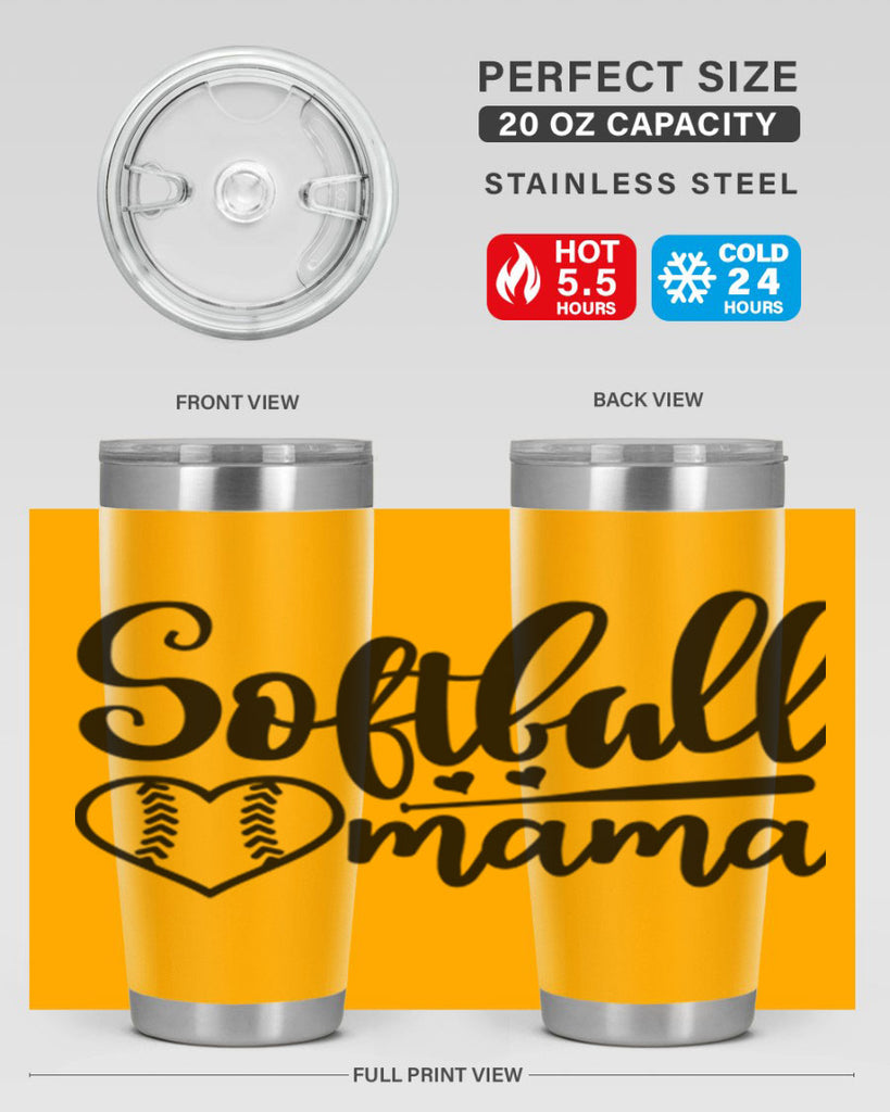 softball mama 2274#- softball- Tumbler