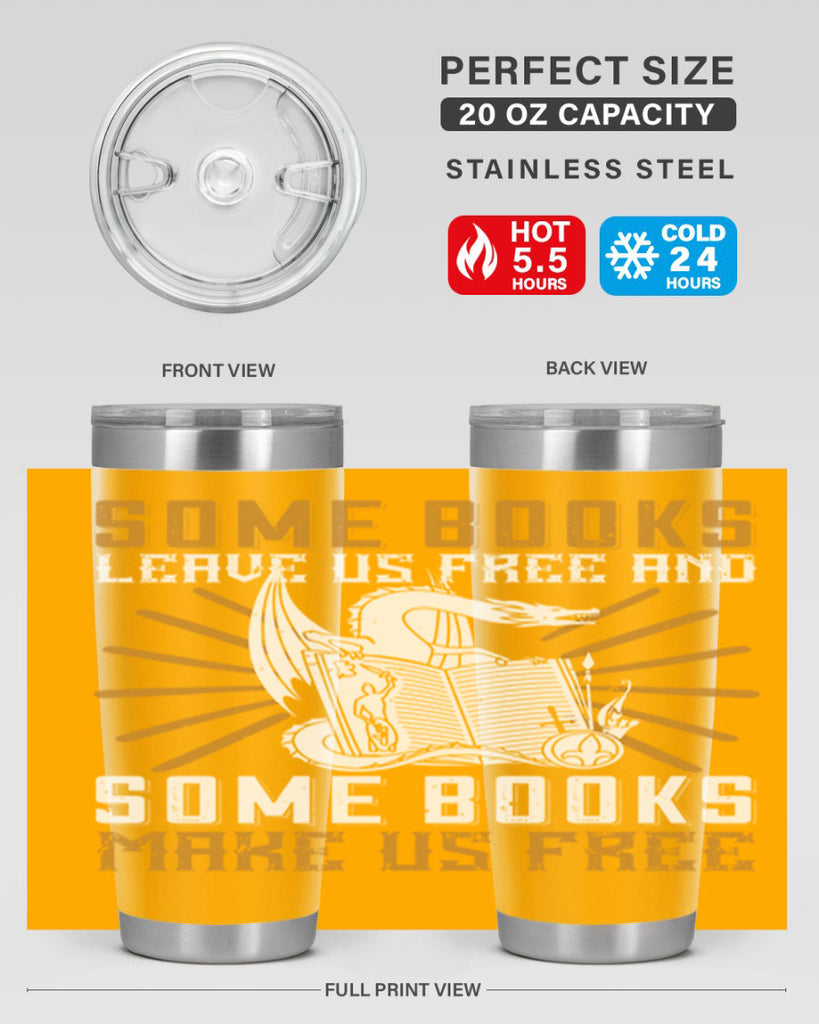 some books leave us free and some books make us free 12#- reading- Tumbler