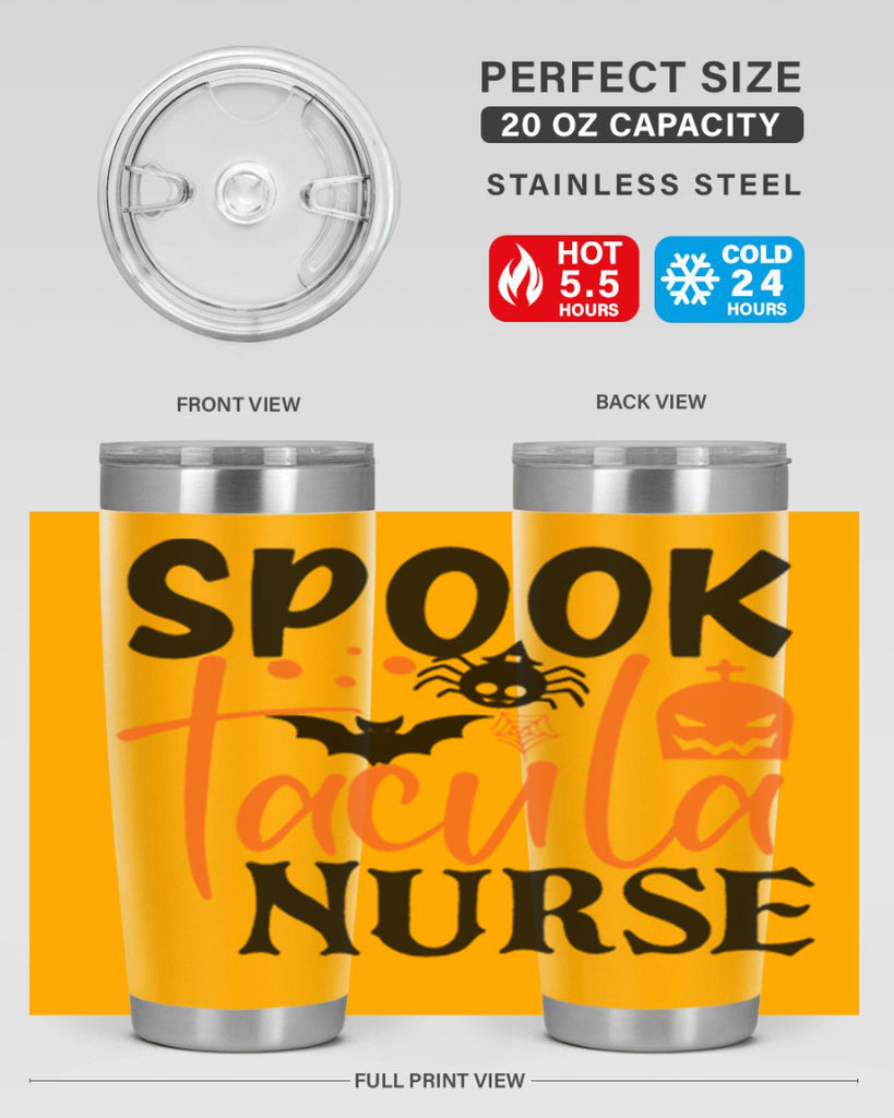 spooktacula principal 107#- halloween- Tumbler