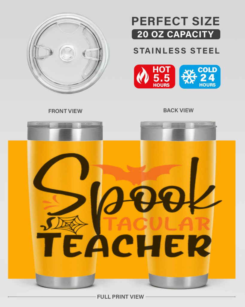 spooktacular teacher 106#- halloween- Tumbler