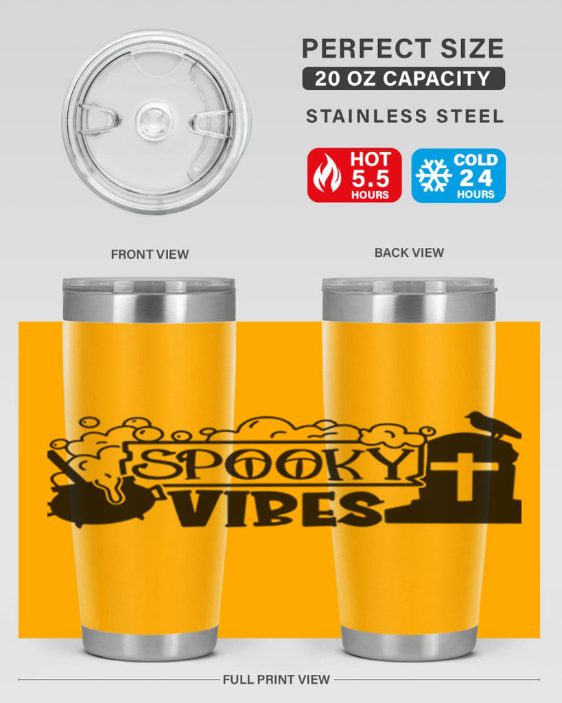 spooky vibes 20#- halloween- Tumbler