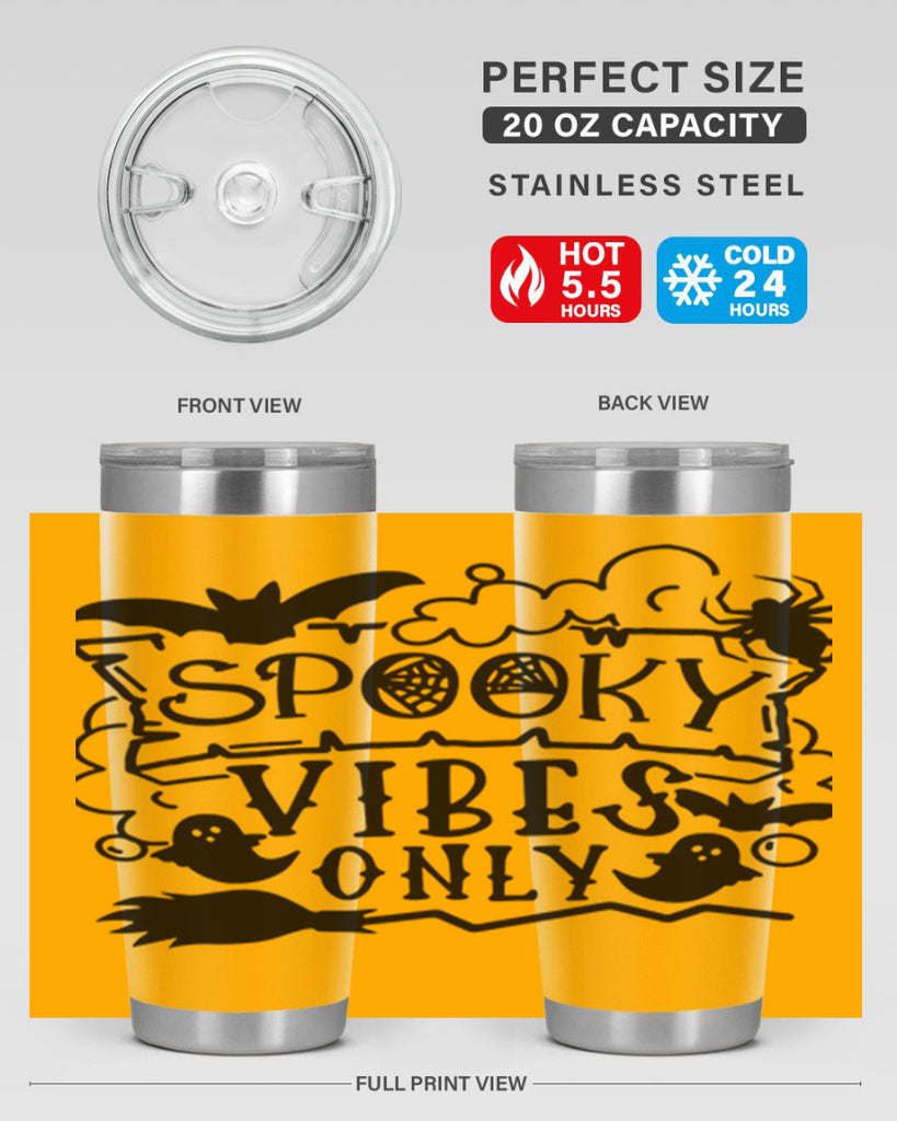 spooky vibes only 21#- halloween- Tumbler