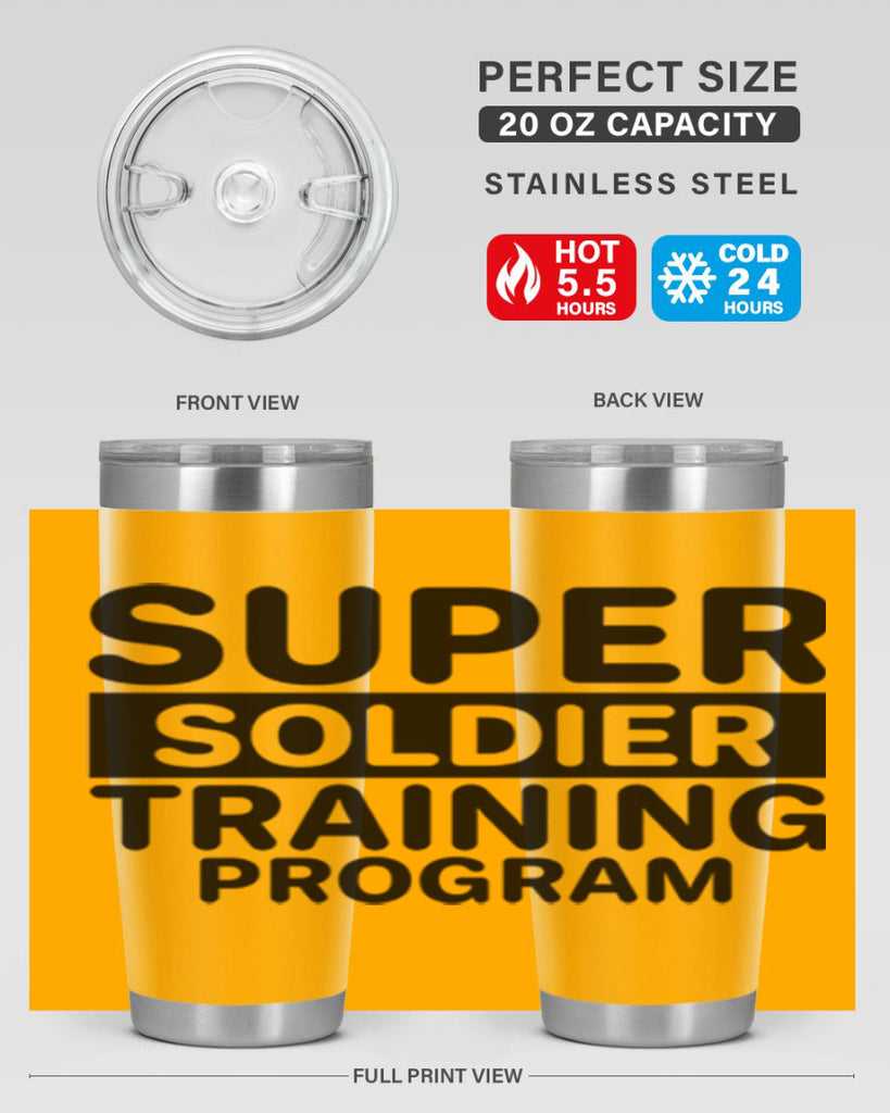 super soldier training program 397#- winter- Tumbler