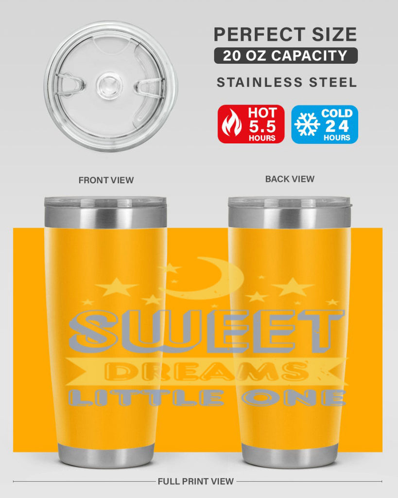 sweet dreams little one Style 13#- baby shower- tumbler