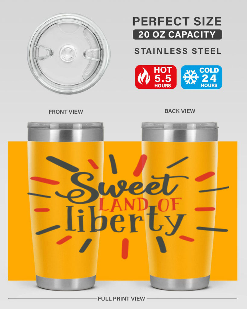 sweet land of liberty Style 7#- Fourt Of July- Tumbler