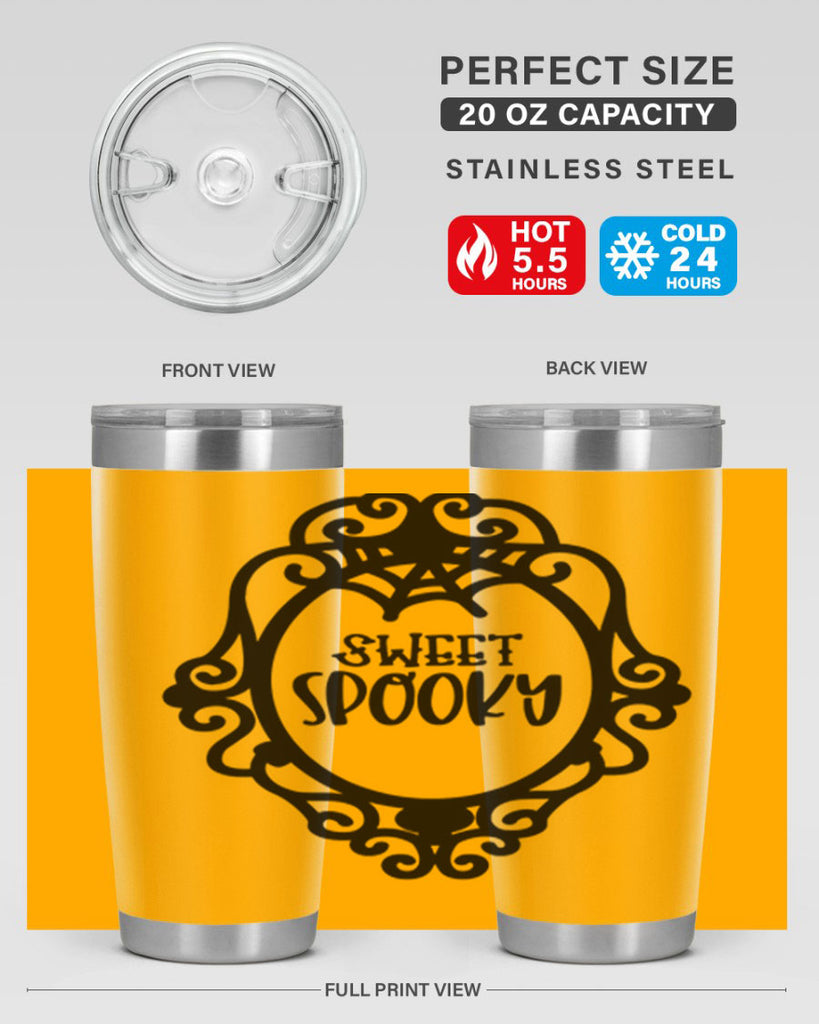 sweet spooky 18#- halloween- Tumbler