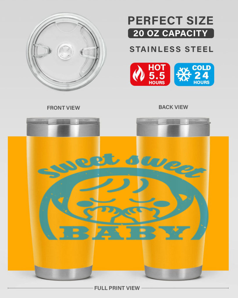 sweet sweet baby Style 12#- baby shower- tumbler
