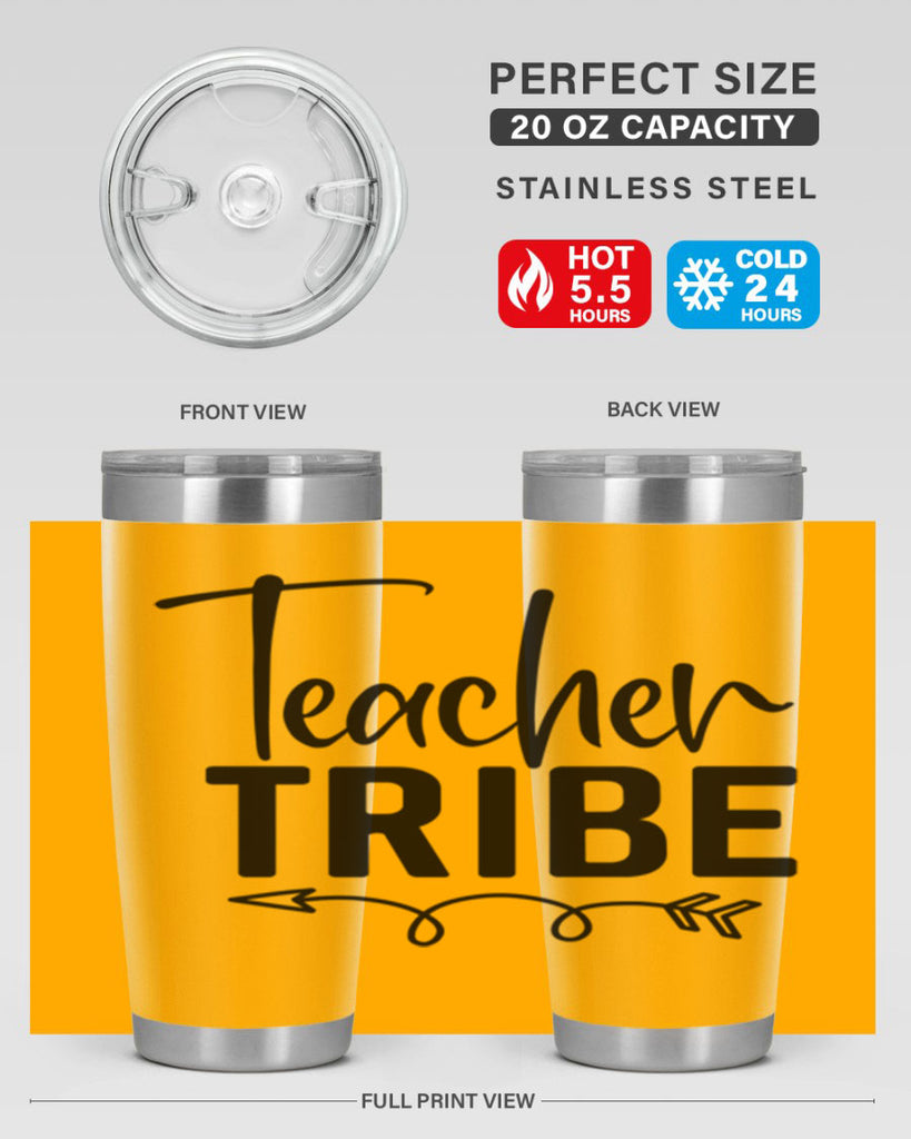 teacher tribe Style 137#- teacher- tumbler