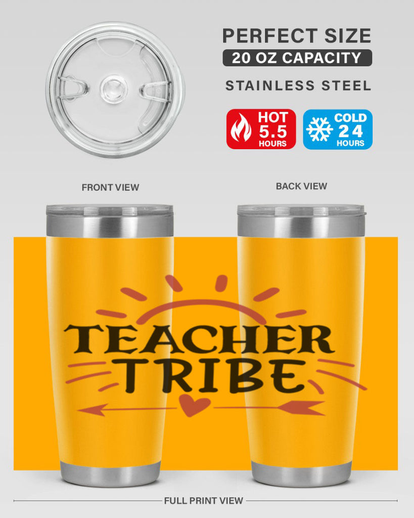 teacher tribe Style 138#- teacher- tumbler