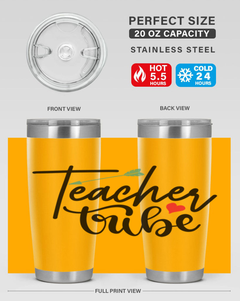 teacher tribe Style 139#- teacher- tumbler