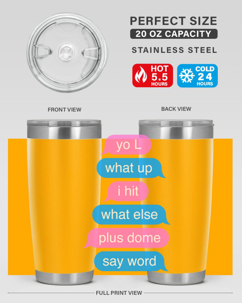 text conversation camron 23#- black words phrases- Cotton Tank