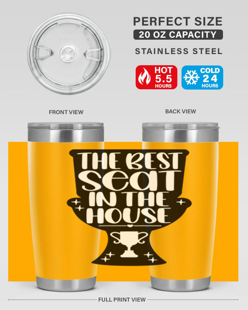 the best seat in the house 13#- bathroom- Tumbler