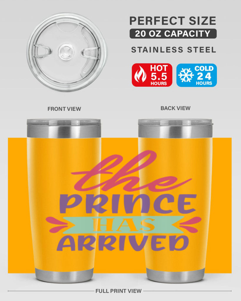the prince has arrived Style 193#- baby- tumbler