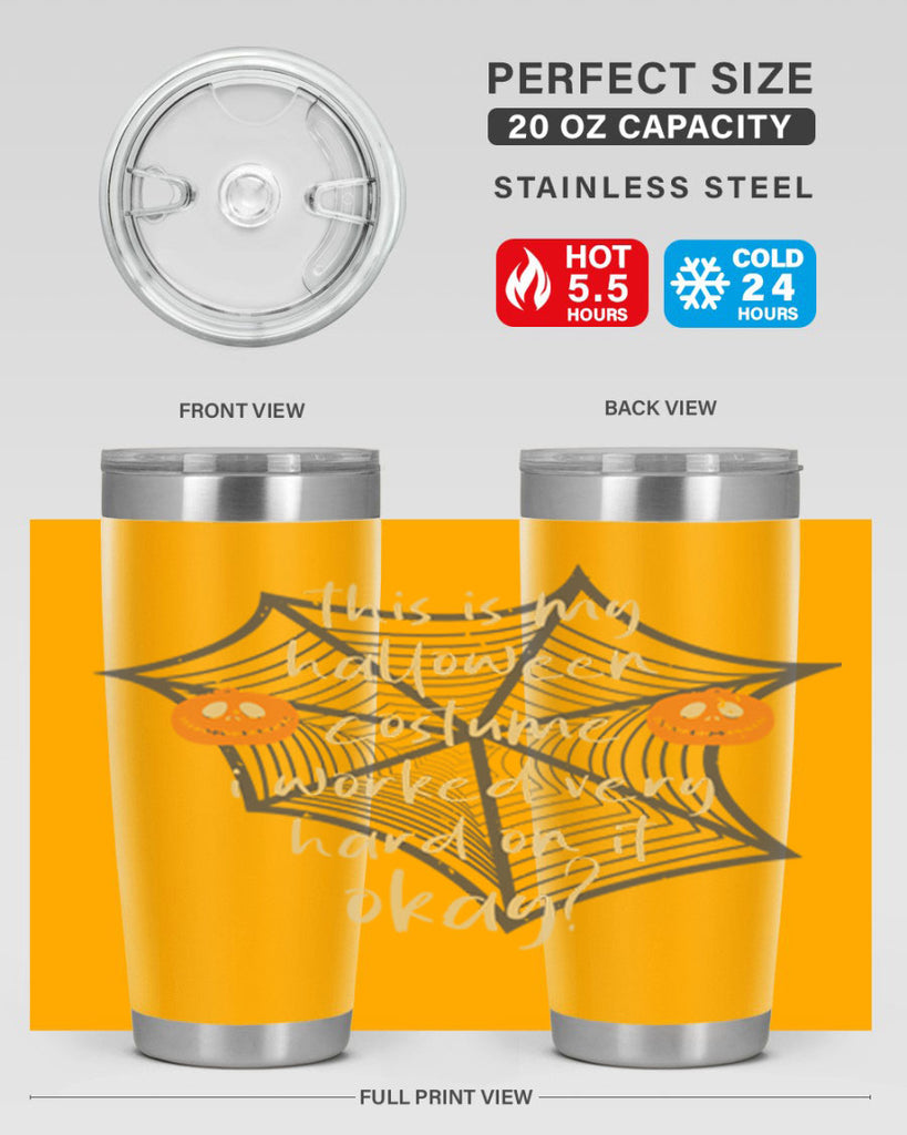 this is my halloween 127#- halloween- Tumbler