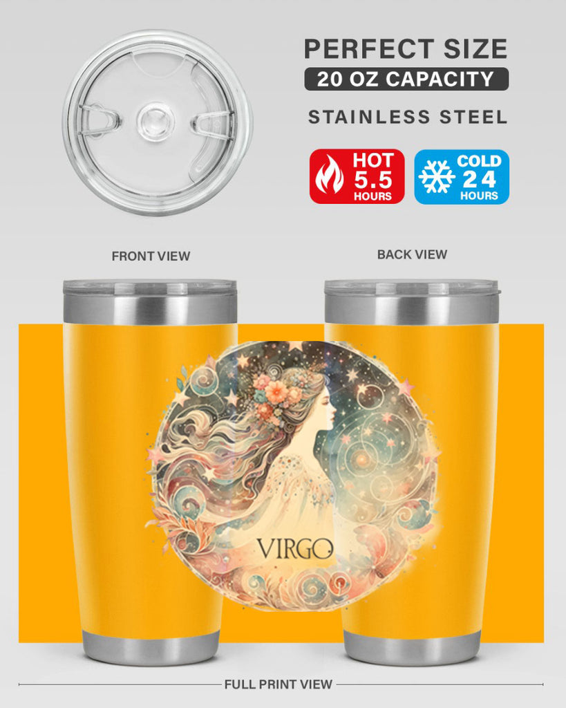 virgo 545#- zodiac- Tumbler