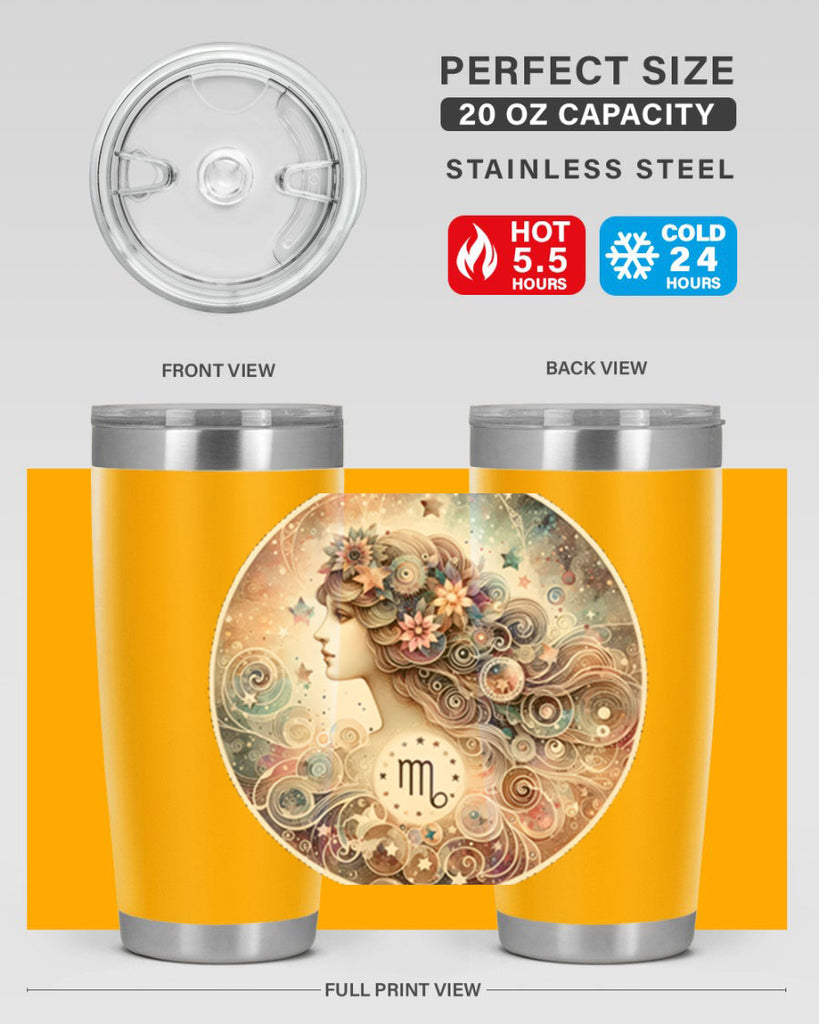 virgo 556#- zodiac- Tumbler