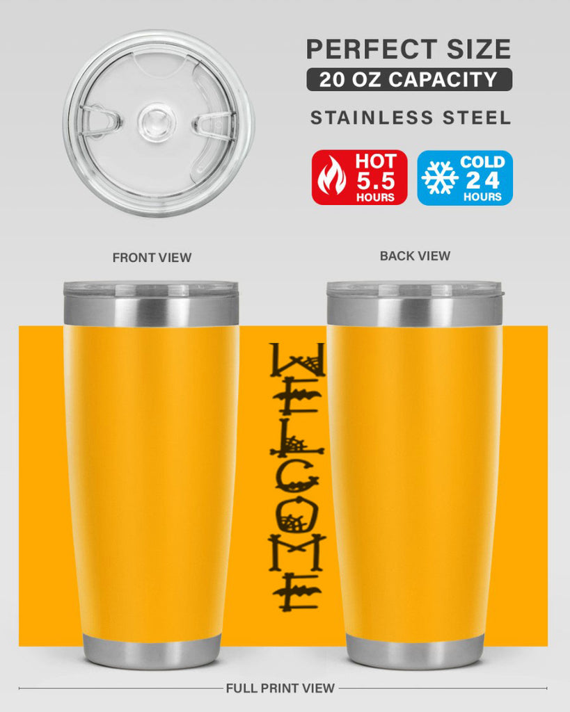 welcome 12#- halloween- Tumbler