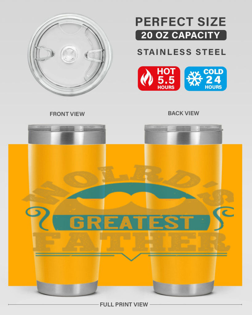 wolrds greatest father 154#- fathers day- Tumbler