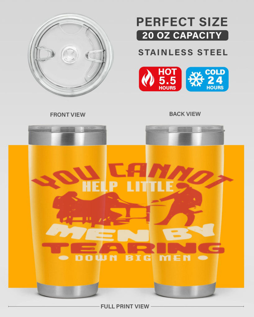 you cannot help little men Style 72#- Fourt Of July- Tumbler