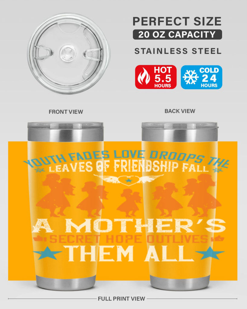 youth fades love droops 9#- mothers day- Tumbler