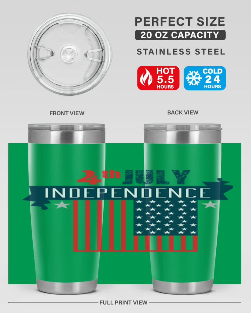 4th July Independent Style 65#- Fourt Of July- Tumbler