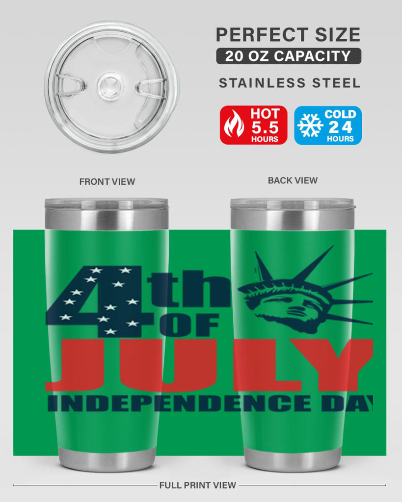 4th of july independence day Style 67#- Fourt Of July- Tumbler