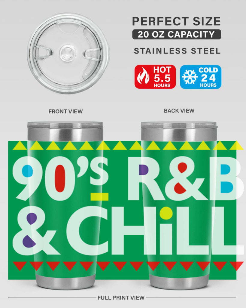 90s rnb and chill 279#- black words phrases- Cotton Tank