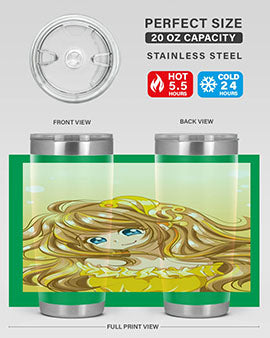 A beautiful and happy princess with gold dress game 131#- anime- Tumbler