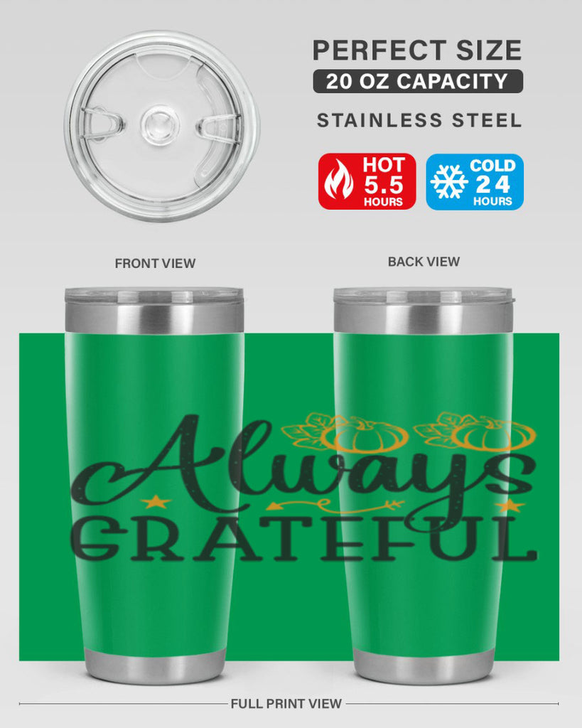 Alwaysgrateful 9#- fall- Tumbler