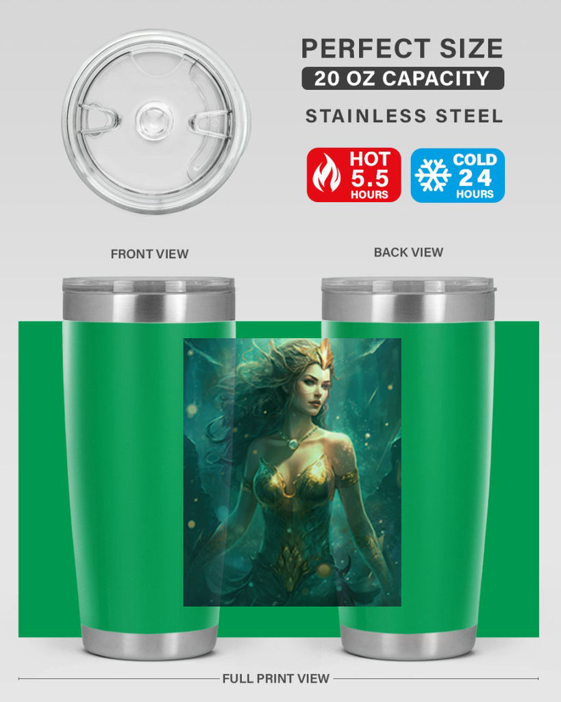 Aquarius 52#- zodiac- Tumbler