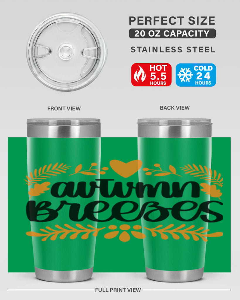 Autumn Breezes 474#- fall- Tumbler