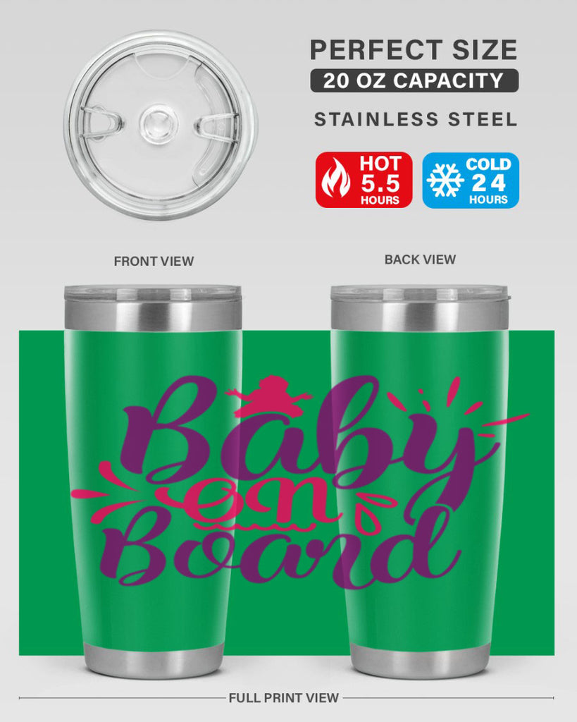 Baby On Board Style 289#- baby- tumbler