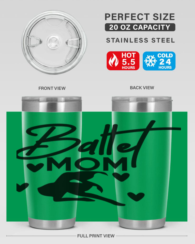 Ballet Mom 10#- ballet- Tumbler