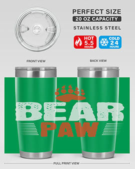 Bear paw 4#- Bears- Tumbler