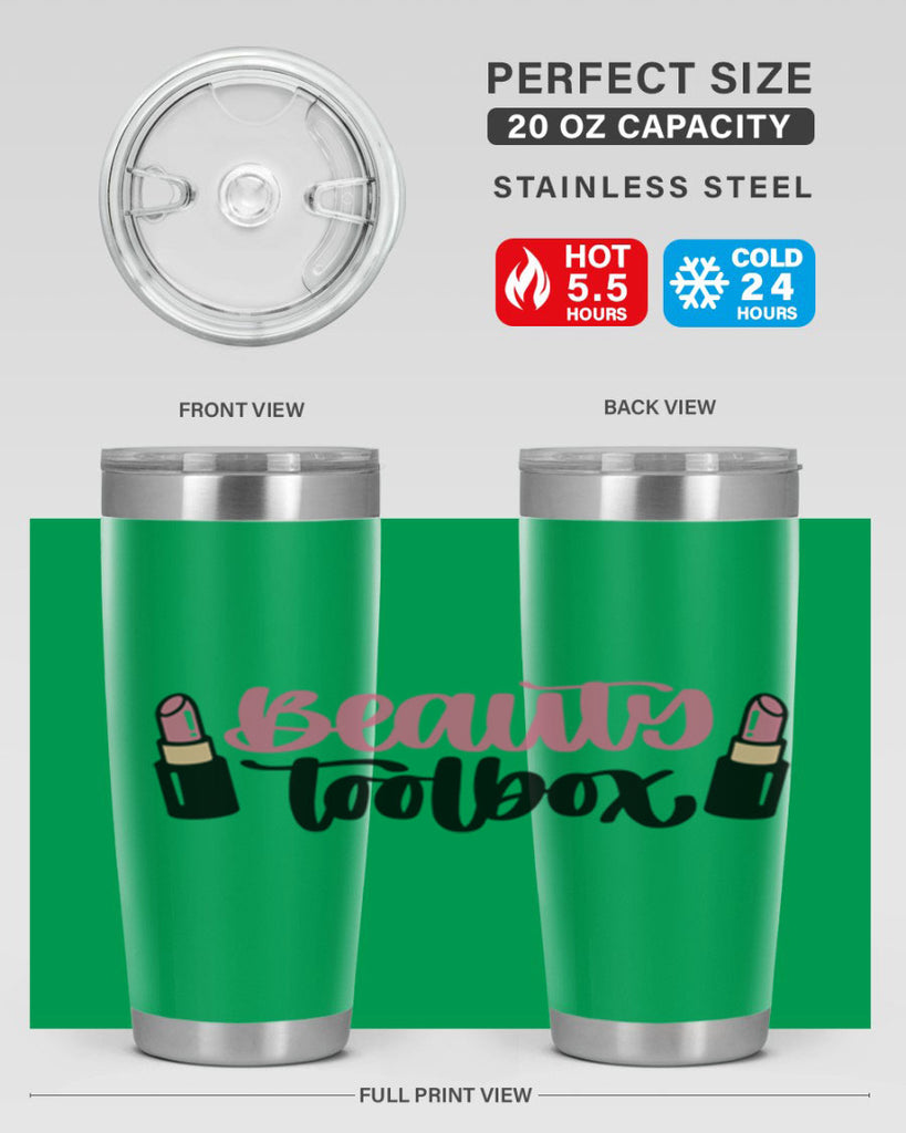 Beauty Toolbox Style 134#- make up- Tumbler