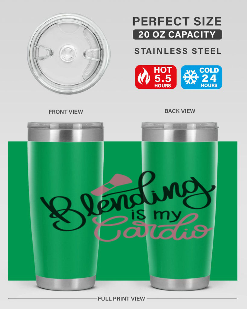 Blending is my Cardio Style 129#- make up- Tumbler
