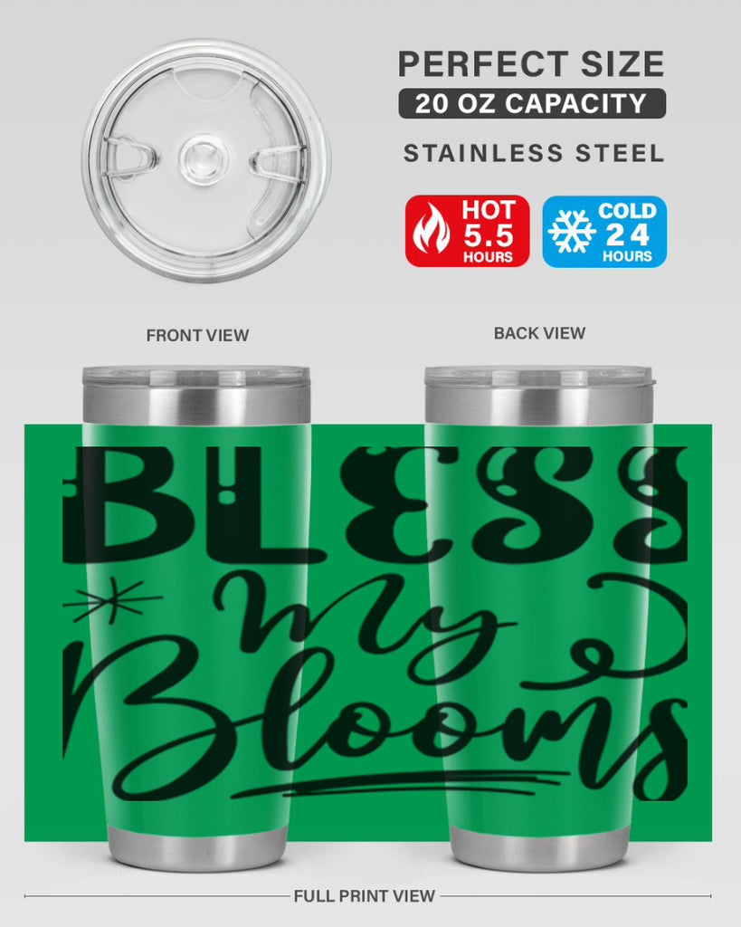 Bless My Blooms  63#- spring- Tumbler