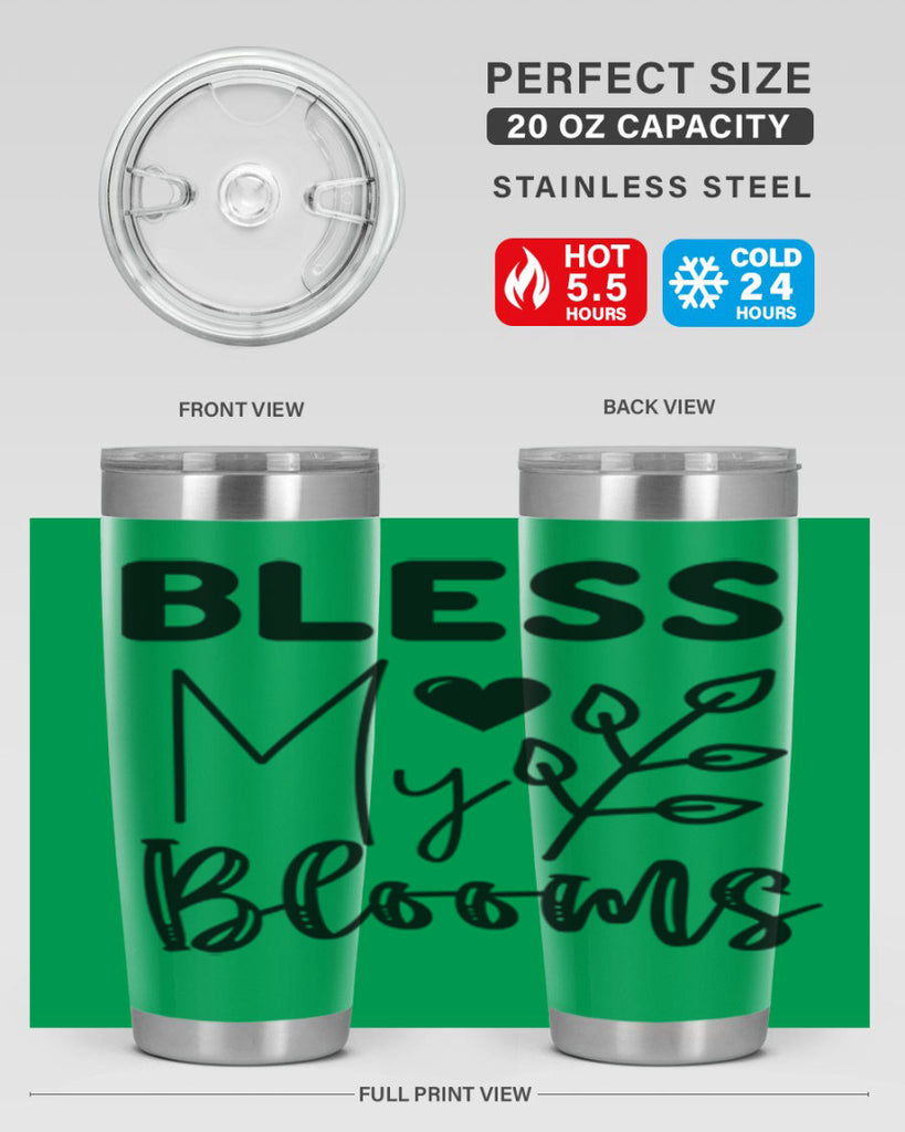 Bless My Blooms 44#- spring- Tumbler