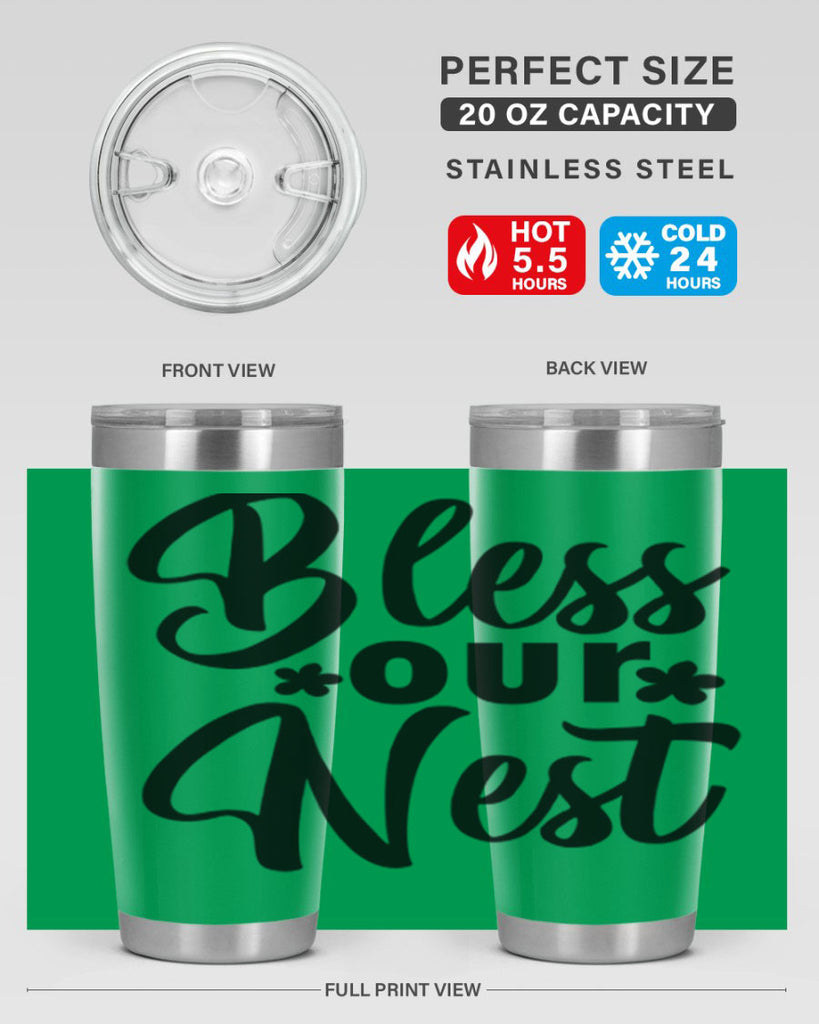 Bless our nest  design 70#- spring- Tumbler