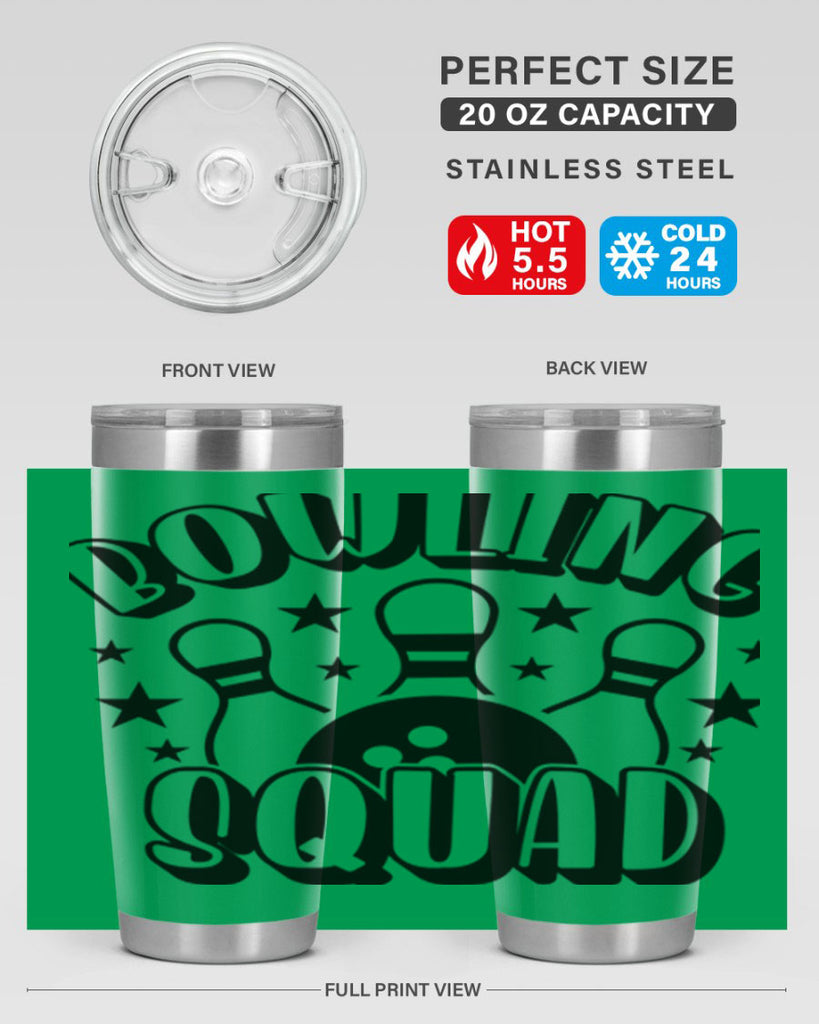 Bowling squad 1403#- bowlig- Tumbler